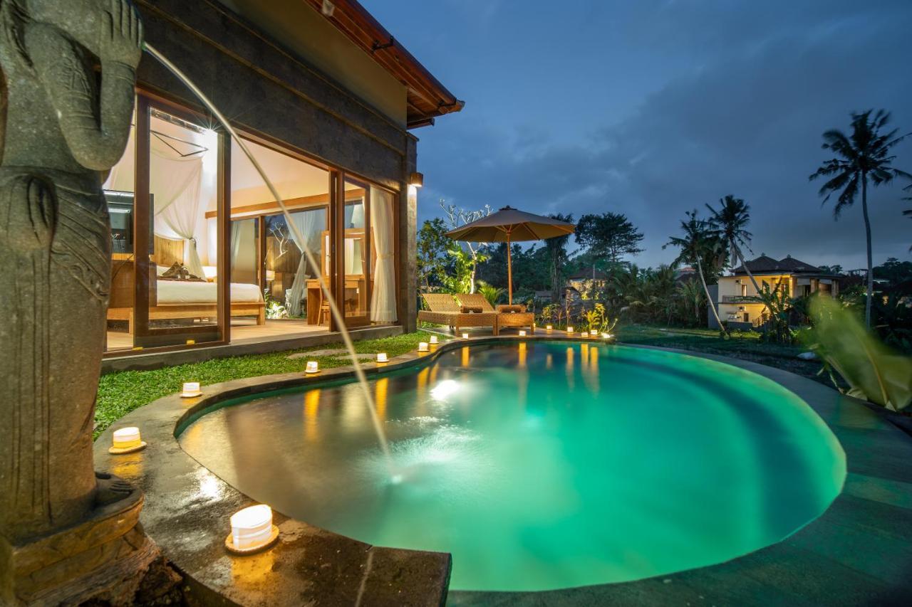 D'Bale Ananda Ubud Villa Extérieur photo